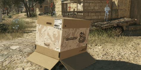 cardboard box a metal gear solid|Metal Gear Solid box hiding.